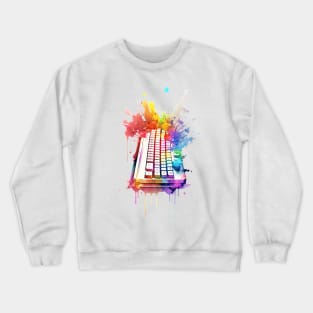 Colourful Keyboard - I love programming Crewneck Sweatshirt